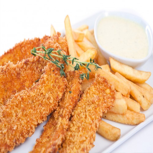 Filete de pollo con almendras